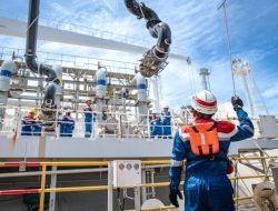Terminal LNG PT Perta Arun Gas Menjadi Pusat Baru Bisnis Gassing Up and Cooling Down Bagi Kapal LNG di Asia