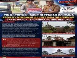 *POLRI PRESISI HADIR DI TENGAH BENCANA, KAPOLSEK MEMPAWAH HULU BERSAMA FORKOPIMCAM BANTU WARGA TERDAMPAK PUTING BELIUNG”*